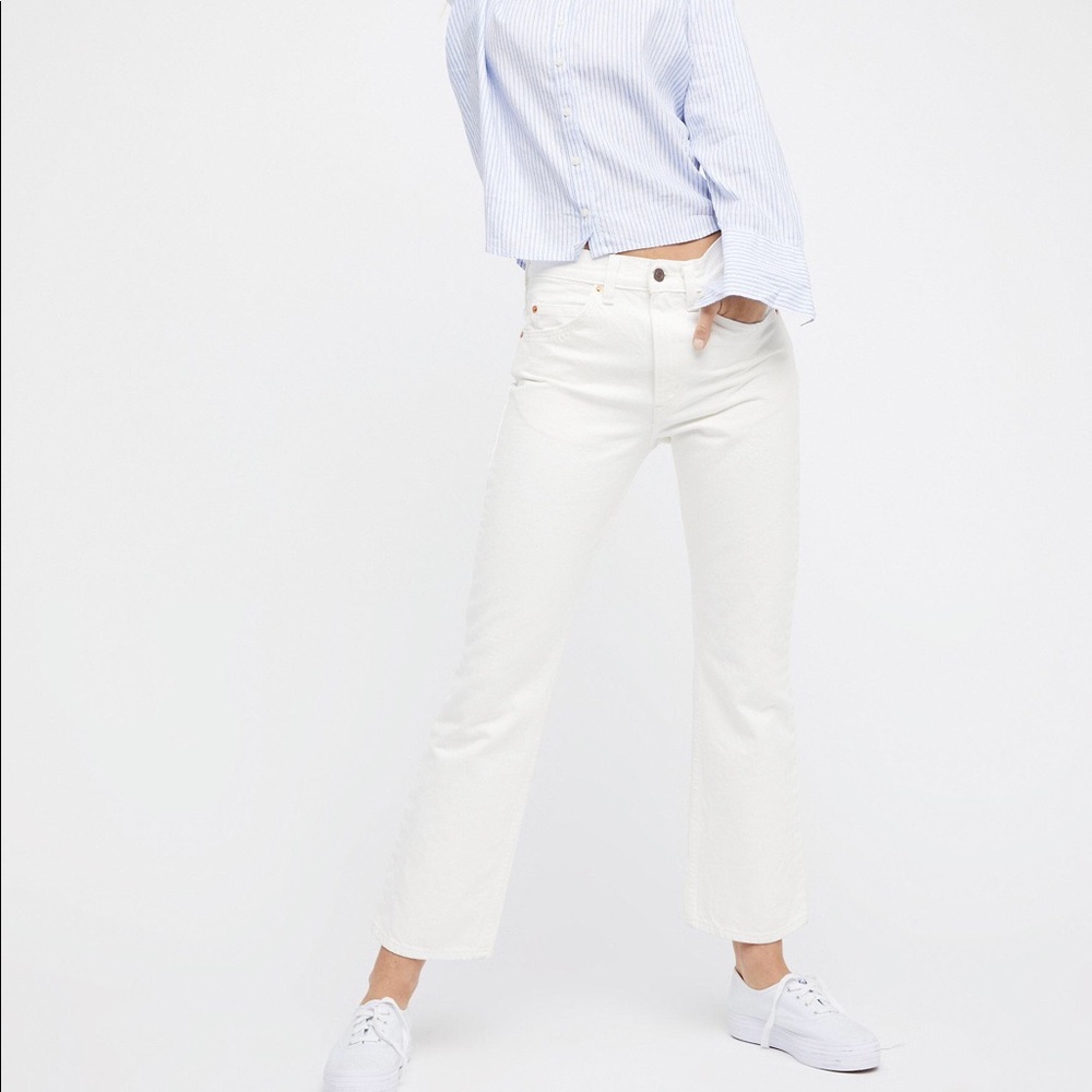 White 517 Levi’s Jeans